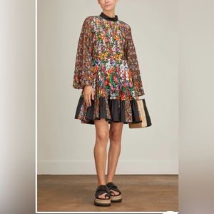 Sacai Mixed Floral Print Dress NWT size 4 ( Large)